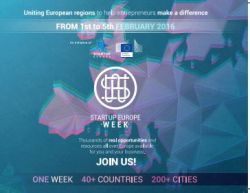 Join us and support Startup Europe Week 2016